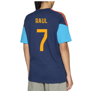 2026-2027 Spain Training Tee (Night Indigo) (Raul 7)
