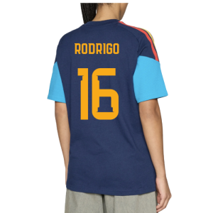 2026-2027 Spain Training Tee (Night Indigo) (Rodrigo 16)
