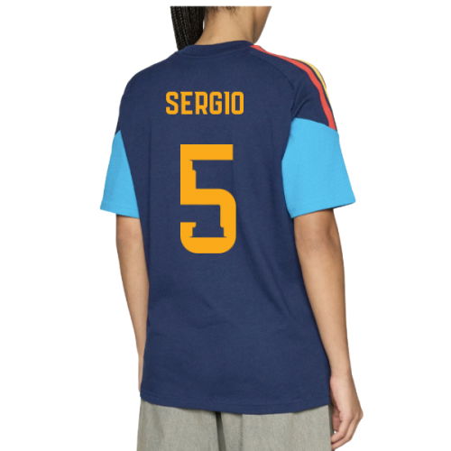 2026-2027 Spain Training Tee (Night Indigo) (Sergio 5)