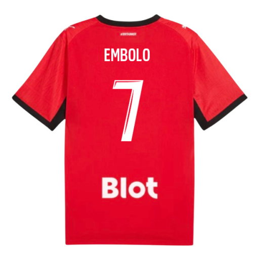2026-2027 Stade Rennais Home Shirt (Embolo 7) 2026-2027 Stade Rennais Home Shirt (Embolo 7)