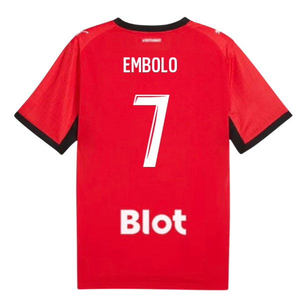 2026-2027 Stade Rennais Home Shirt (Embolo 7)