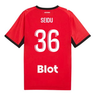 2026-2027 Stade Rennais Home Shirt (Seidu 36)