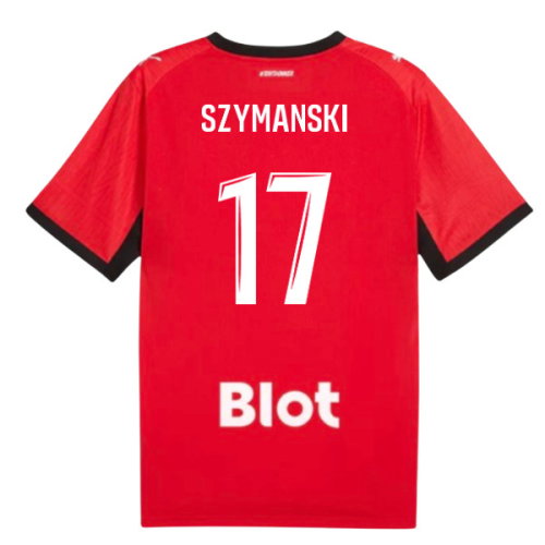 2026-2027 Stade Rennais Home Shirt (Szymanski 17)