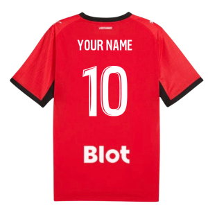 2026-2027 Stade Rennais Home Shirt (Your Name)