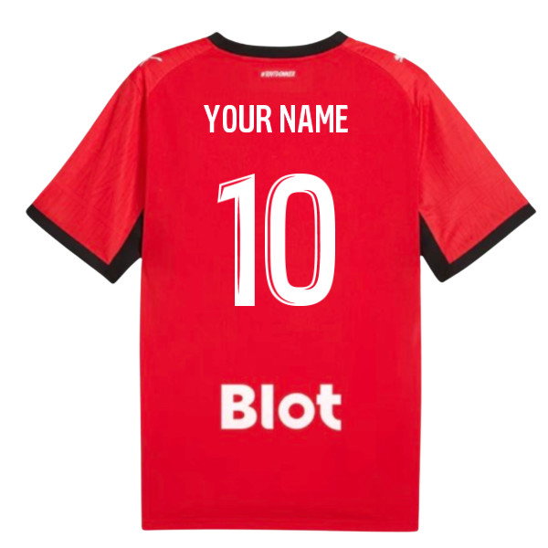 2026-2027 Stade Rennais Home Shirt (Your Name)