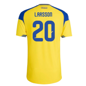 2026-2027 Sweden Authentic Home Shirt (Larsson 20)