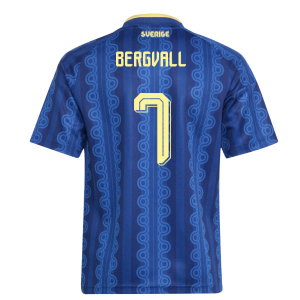 2026-2027 Sweden Away Shirt (Kids) (Bergvall 7)