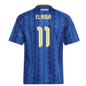 2026-2027 Sweden Away Shirt (Kids) (Elanga 11)
