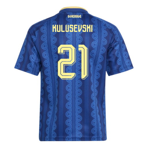 2026-2027 Sweden Away Shirt (Kids) (Kulusevski 21)