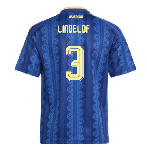2026-2027 Sweden Away Shirt (Kids) (Lindelof 3)