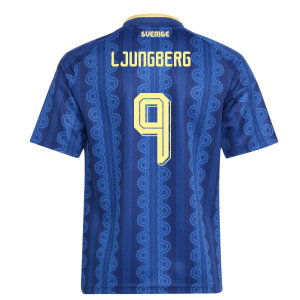 2026-2027 Sweden Away Shirt (Kids) (Ljungberg 9)