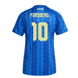2026-2027 Sweden Away Shirt (Womens) (Forsberg 10)