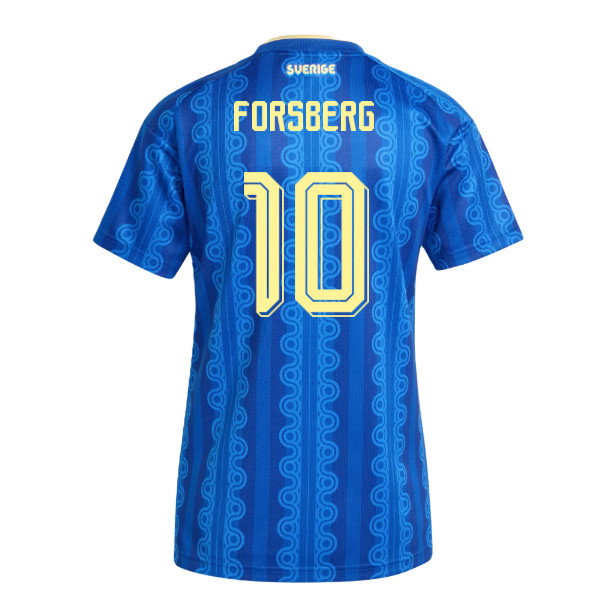 2026-2027 Sweden Away Shirt (Womens) (Forsberg 10)