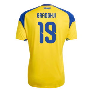 2026-2027 Sweden Home Shirt (Bardghji 19)