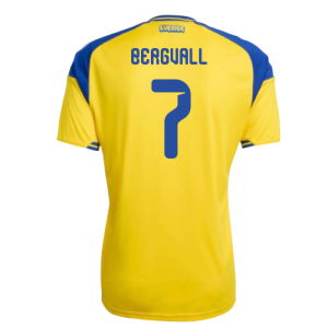 2026-2027 Sweden Home Shirt (Bergvall 7)