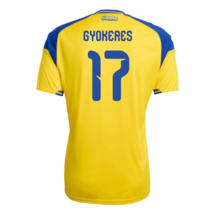 2026-2027 Sweden Home Shirt (Gyokeres 17)