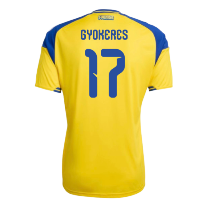 2026-2027 Sweden Home Shirt (Gyokeres 17)