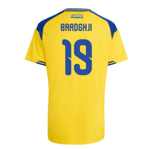 2026-2027 Sweden Home Shirt (Kids) (Bardghji 19)