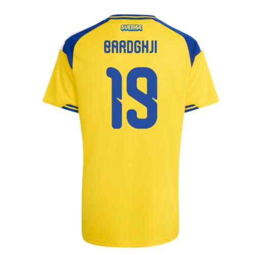 2026-2027 Sweden Home Shirt (Kids) (Bardghji 19)
