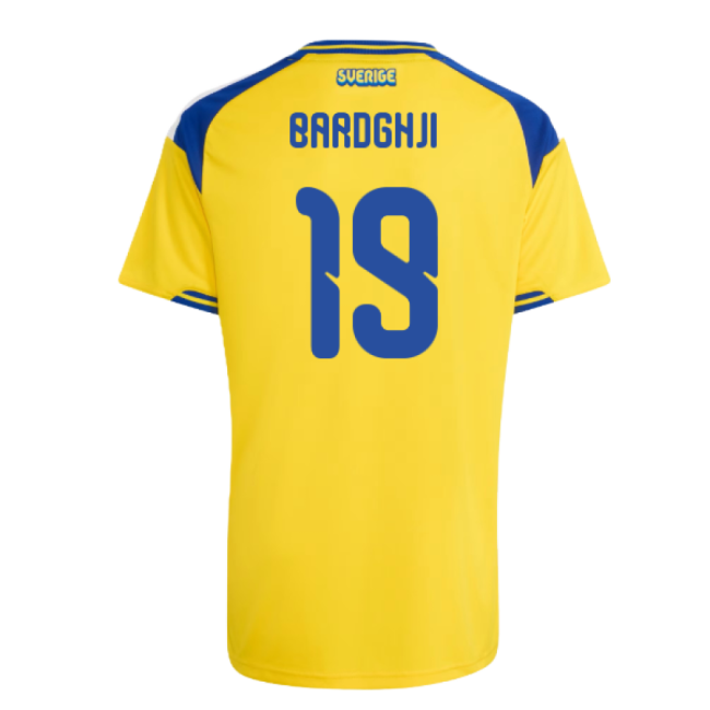 2026-2027 Sweden Home Shirt (Kids) (Bardghji 19)