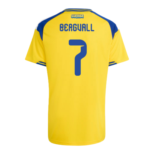 2026-2027 Sweden Home Shirt (Kids) (Bergvall 7)