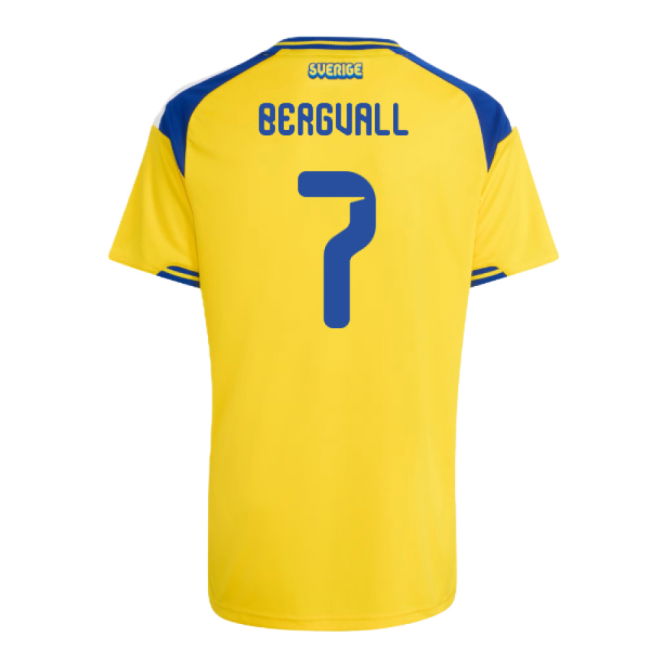 2026-2027 Sweden Home Shirt (Kids) (Bergvall 7)