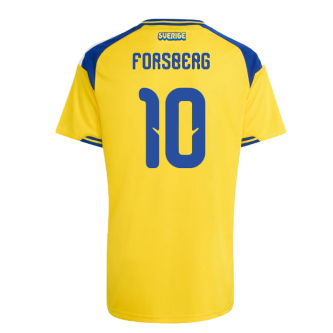 2026-2027 Sweden Home Shirt (Kids) (Forsberg 10)