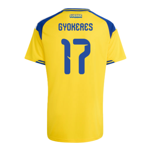 2026-2027 Sweden Home Shirt (Kids) (Gyokeres 17)