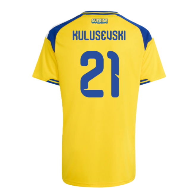 2026-2027 Sweden Home Shirt (Kids) (Kulusevski 21)