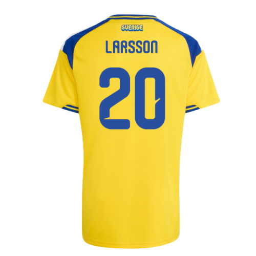 2026-2027 Sweden Home Shirt (Kids) (Larsson 20)