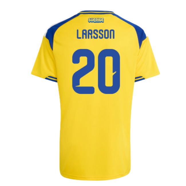 2026-2027 Sweden Home Shirt (Kids) (Larsson 20)