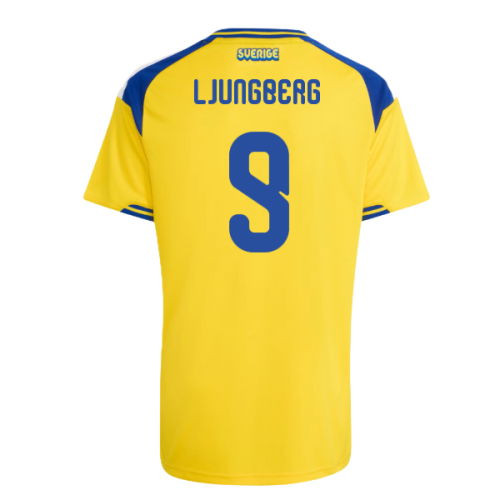 2026-2027 Sweden Home Shirt (Kids) (Ljungberg 9)