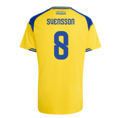 2026-2027 Sweden Home Shirt (Kids) (Svensson 8)