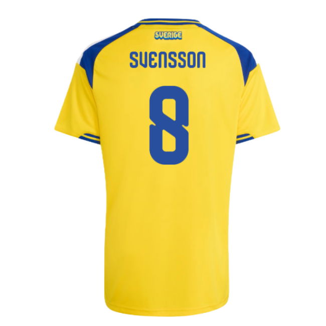 2026-2027 Sweden Home Shirt (Kids) (Svensson 8)