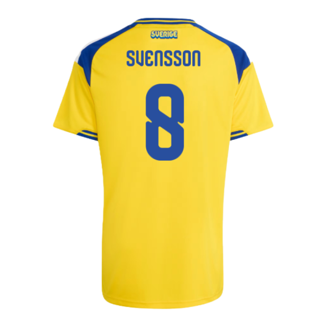 2026-2027 Sweden Home Shirt (Kids) (Svensson 8)