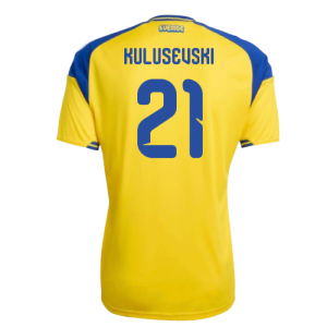 2026-2027 Sweden Home Shirt (Kulusevski 21)