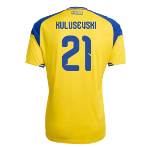 2026-2027 Sweden Home Shirt (Kulusevski 21)