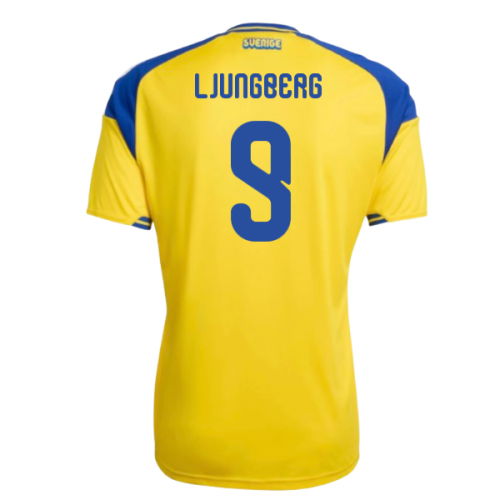 2026-2027 Sweden Home Shirt (Ljungberg 9)