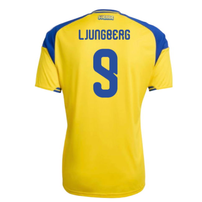 2026-2027 Sweden Home Shirt (Ljungberg 9)