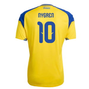 2026-2027 Sweden Home Shirt (Nygren 10)