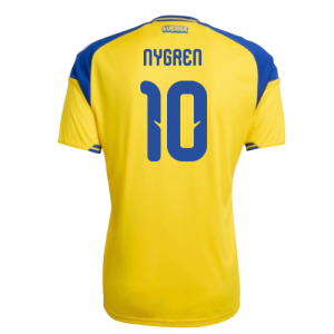 2026-2027 Sweden Home Shirt (Nygren 10)