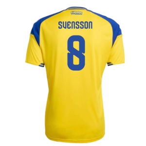 2026-2027 Sweden Home Shirt (Svensson 8)