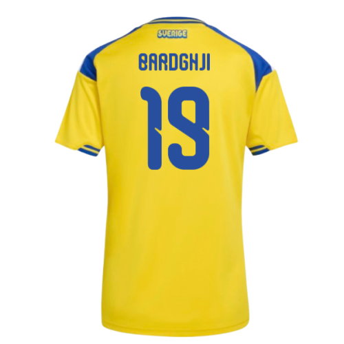 2026-2027 Sweden Home Shirt (Womens) (Bardghji 19)