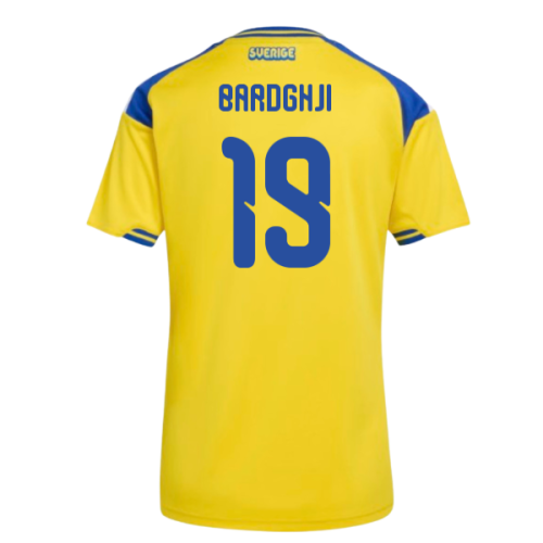 2026-2027 Sweden Home Shirt (Womens) (Bardghji 19)