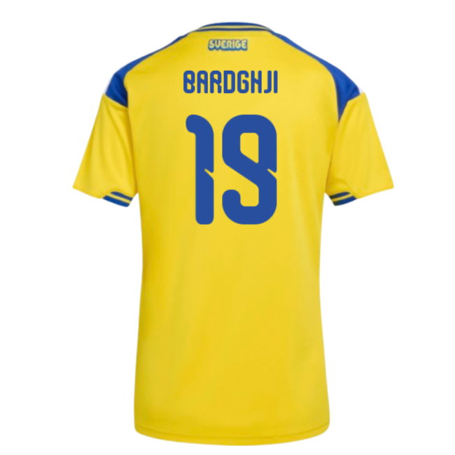 2026-2027 Sweden Home Shirt (Womens) (Bardghji 19)