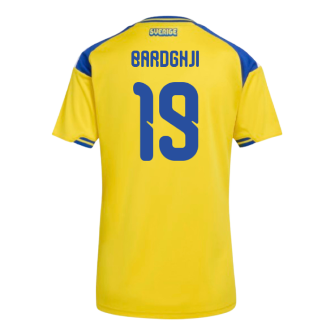 2026-2027 Sweden Home Shirt (Womens) (Bardghji 19)