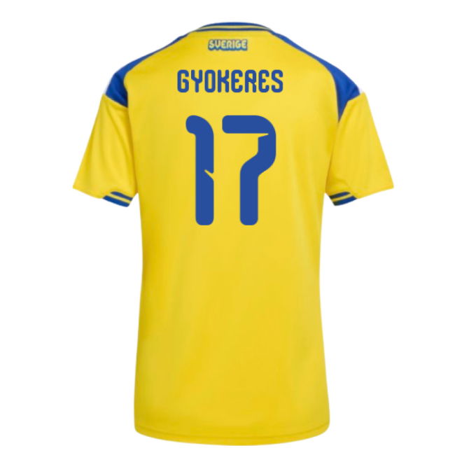 2026-2027 Sweden Home Shirt (Womens) (Gyokeres 17)