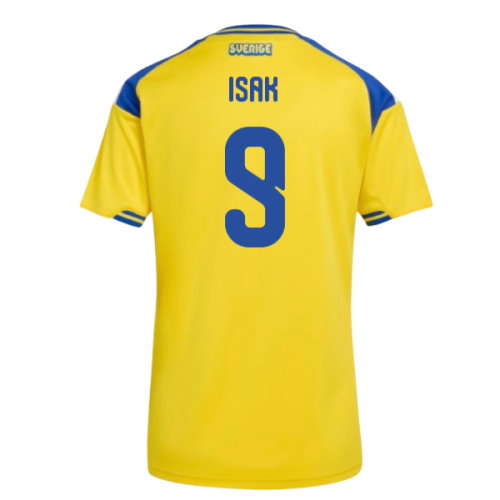 2026-2027 Sweden Home Shirt (Womens) (Isak 9)