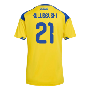 2026-2027 Sweden Home Shirt (Womens) (Kulusevski 21)