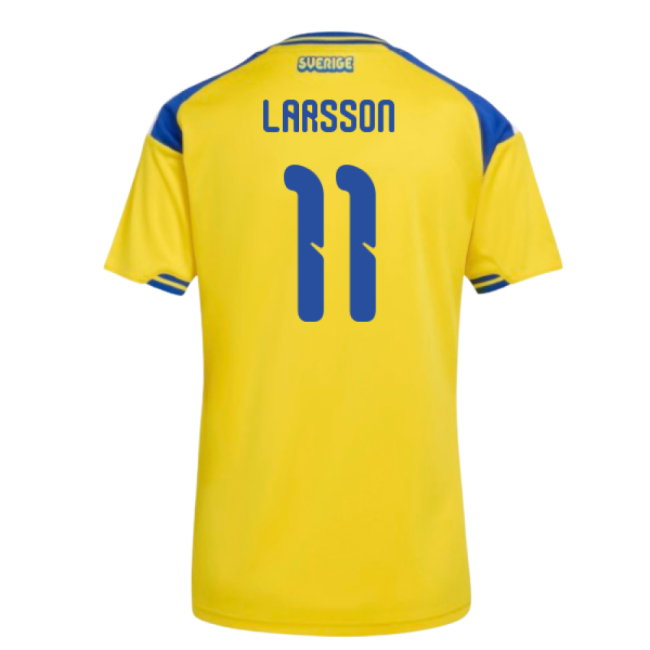 2026-2027 Sweden Home Shirt (Womens) (Larsson 11)